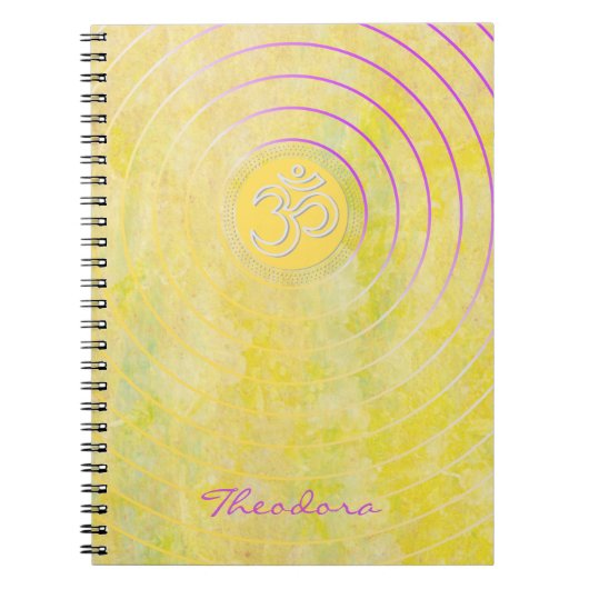 Om "Imperial Yellow" Notizblock (Vorderseite)