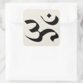 Om in Sanskrit 1 Aufkleber (Tasche)