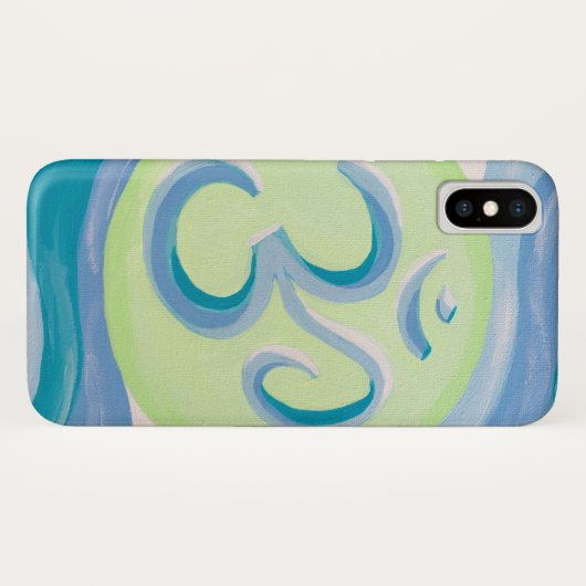 Om iPhone Case (Rückseite (Horizontal))