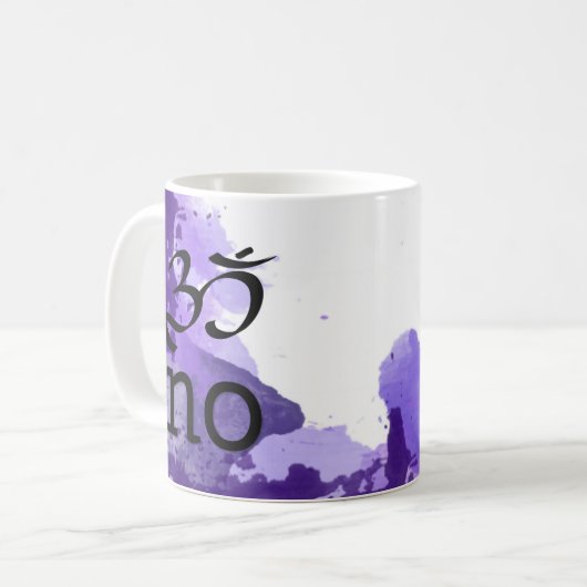 Om Kaffeetasse (Vorderseite Links)