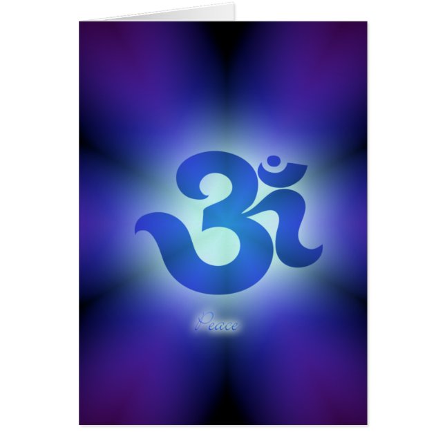 OM kardieren Frieden (Vorne)