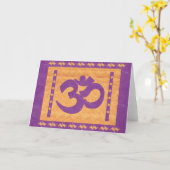 OM KARTE (Gelbe Blume)
