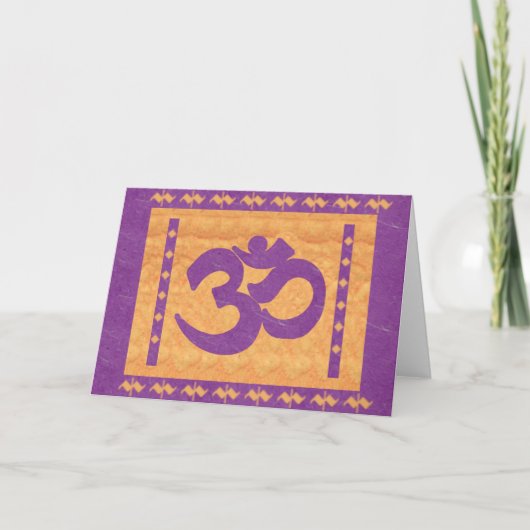 OM KARTE (Vorderseite)