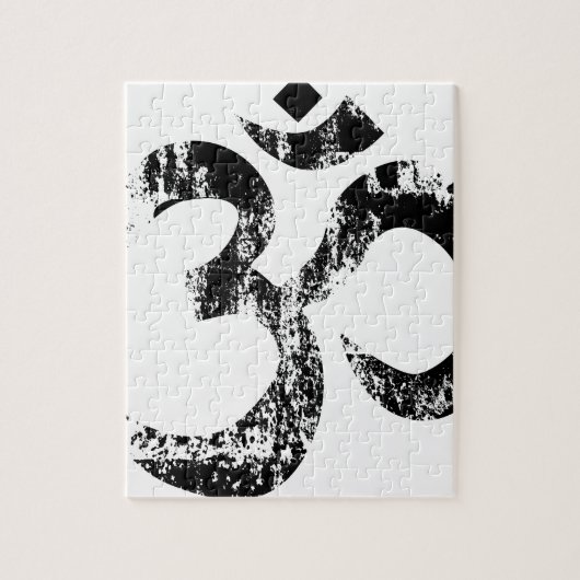 Om Kautschuk SDtamp Puzzle (Vertikal)