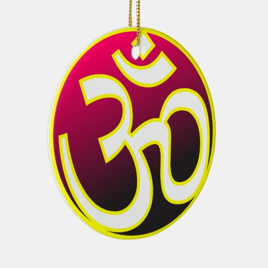 OM KERAMIK ORNAMENT (Rechts)