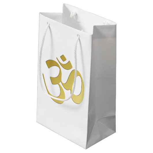 OM KLEINE GESCHENKTÜTE (Rückseite Schrägansicht)