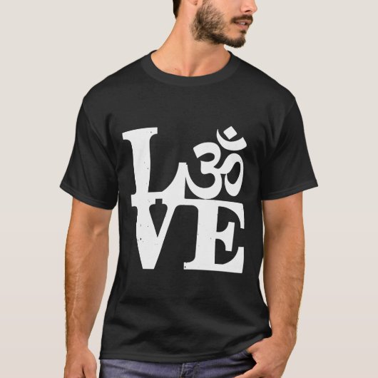 Om Liebe T-Shirt (Vorderseite)