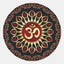 OM Light Course Energy Spiritual Healing Sticker