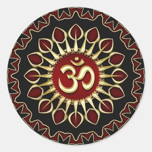 OM Light Course Energy Spiritual Healing Sticker (Vorderseite)