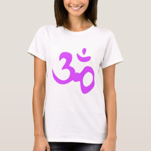 OM lila T-Shirt