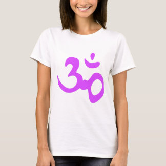 OM lila T-Shirt