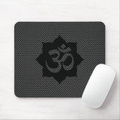 OM-Lotos-Spiritualität-Yoga in der Mousepad (Mit Mouse)
