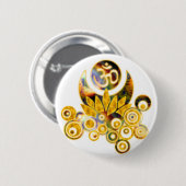 Om Lotus Button (Vorne & Hinten)