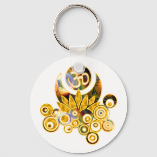 Om Lotus Schlüsselanhänger (Vorderseite)