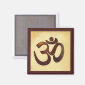 Om Magnet (Vorderseite/Rückseite)