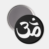 Om Magnet (Vorderseite/Rückseite)