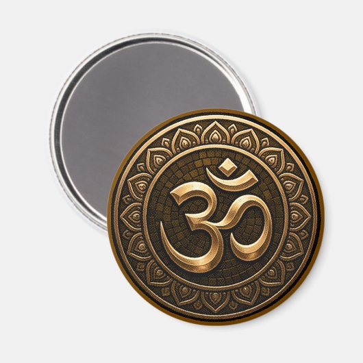 Om Magnet (Vorderseite/Rückseite)