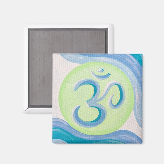 Om Magnet (Vorderseite/Rückseite)