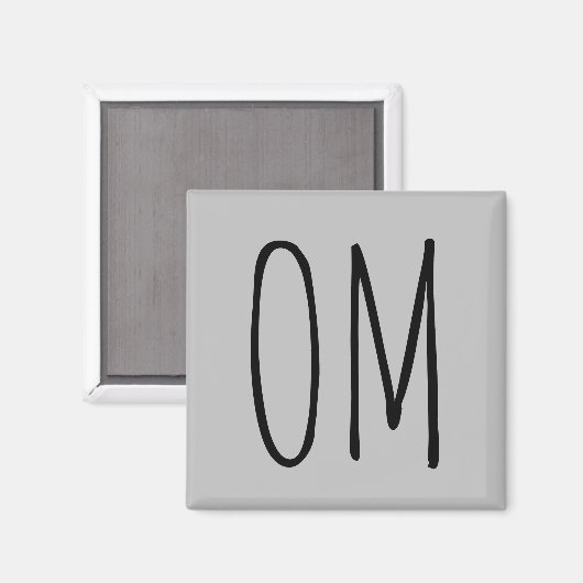 OM-Magnet Magnet (Vorderseite/Rückseite)