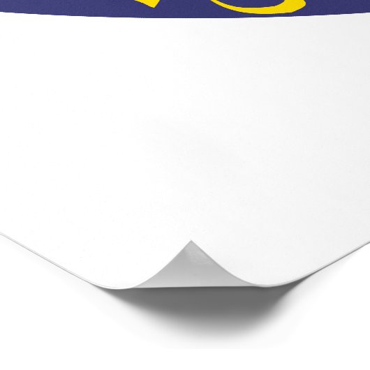 Om Mandala Art Poster (Ecke)