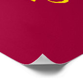 Om Mandala Art Poster (Ecke)