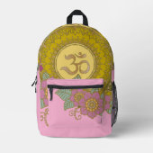 OM Mandala - Backpack Bedruckter Rucksack (Vorderseite)