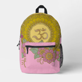 OM Mandala - Backpack Bedruckter Rucksack