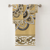 OM Mandala - Badetücher-Set Badhandtuch Set (Insitu)