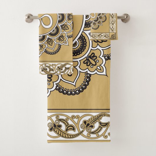 OM Mandala - Badetücher-Set Badhandtuch Set (Insitu)