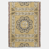 OM Mandala - Blanket Decke (Vorderseite Vertikal)