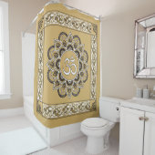 OM Mandala - Duschvorhang (Beispiel)