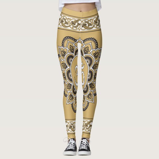 OM Mandala - Leggings (Vorderseite)