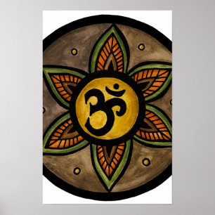 OM-Mandala-Plakat Poster