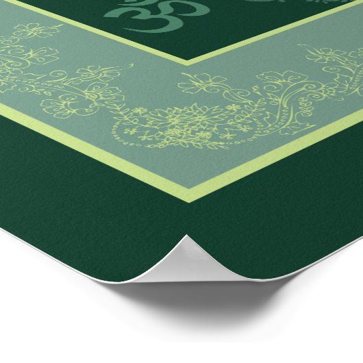 OM Mandala - Poster (Ecke)