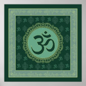 OM Mandala - Poster (Vorne)
