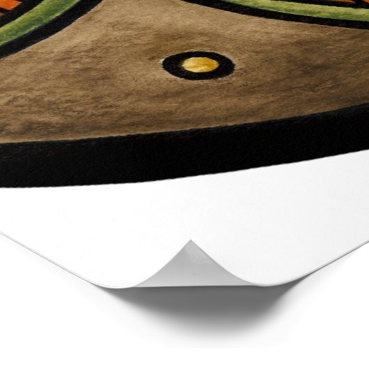 Om Mandala Poster (Ecke)