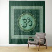 OM Mandala - Tapestry Wandteppich (Beispiel)