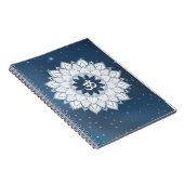 OM Mandala Universum Notizblock (Rechte Seite)