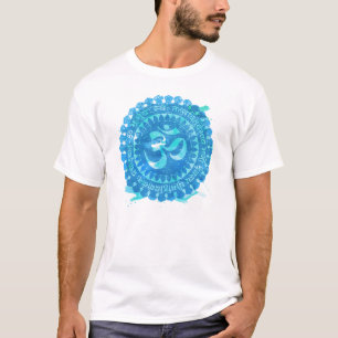 OM-Mandala Vintaged Aquarell T-Shirt