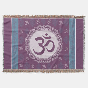 OM Mandala - Werft Blanket Decke