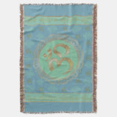 OM Mandala - Werft Blanket Decke (Vorderseite Vertikal)