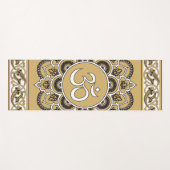 OM Mandala - Yoga Mat Yogamatte (Vorderseite (Horizontal))