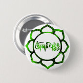 OM Mani padme hum-2 Button (Vorne & Hinten)