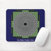 Om Mani Padme Hum chant Mousepad (Mit Mouse)