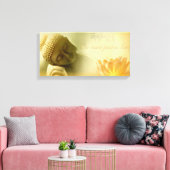 Om mani padme hum leinwanddruck (Insitu (Wohnzimmer))