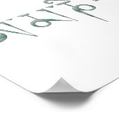 Om Mani Padme Hum Poster (Ecke)