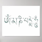 Om Mani Padme Hum Poster (Vorne)