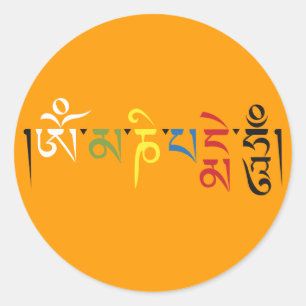 Om Mani Padme Hum Sticker