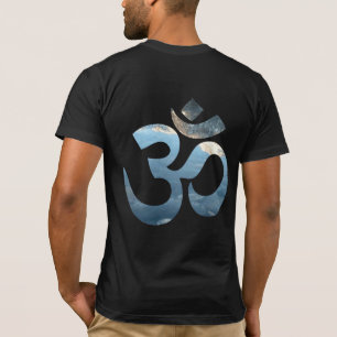Om Mantra Meditation Yoga Mens vorne und hinten T-Shirt