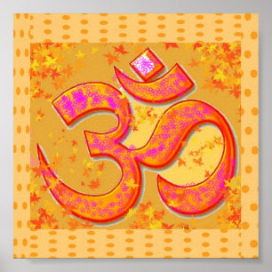 OM Mantra Symbol : OMMANTRA Poster